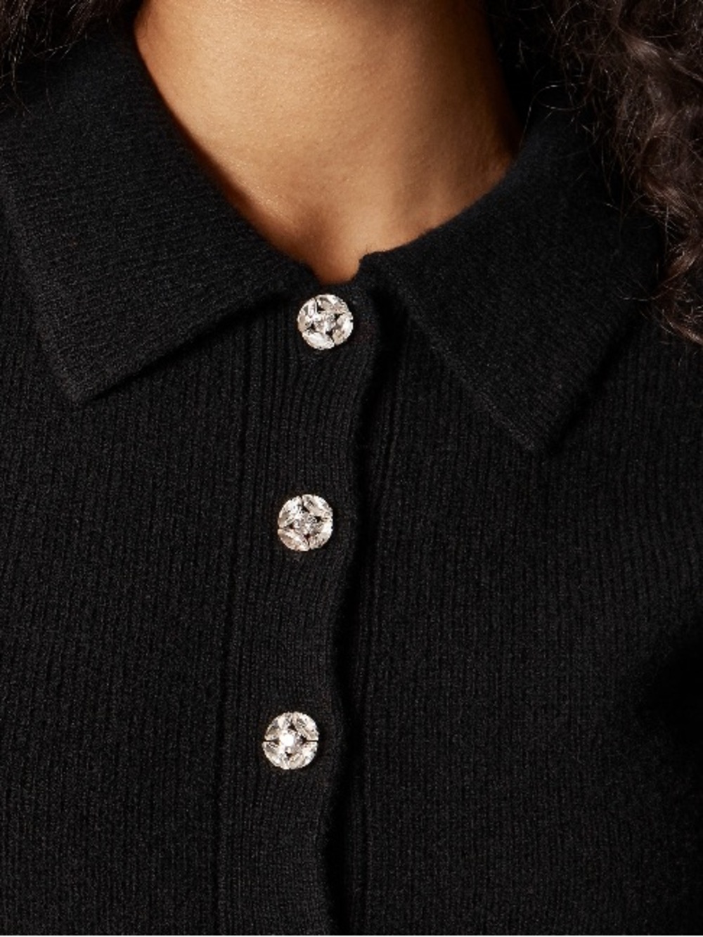 J.Crew Milano-stitch cinched-waist cardigan with embellished buttons CO602 - Picture 2 of 4
